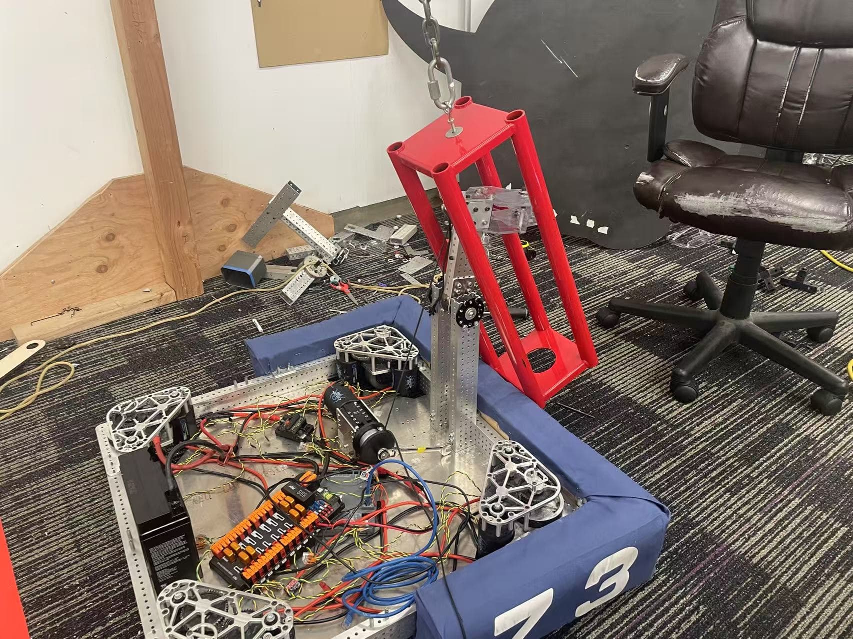 Drivebase climb test
